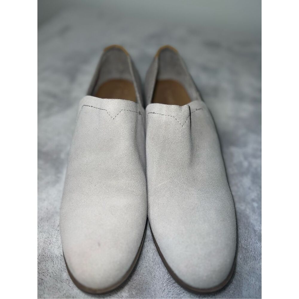 TOMS Women's Shaye Booties Drizzle Gray Suede 9.5 - Picture 2 of 8